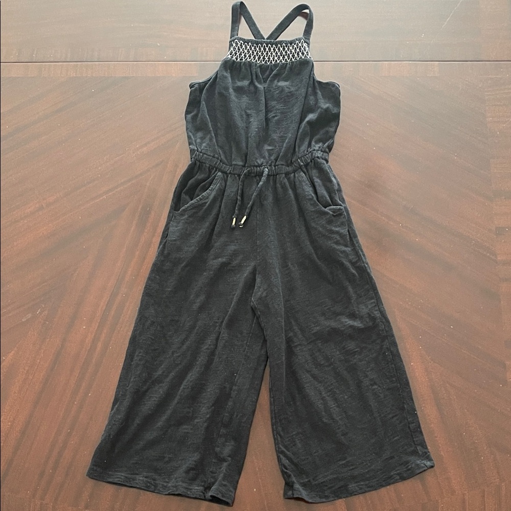 4 for $13 - Girl’s Black Sleeveless Jumpsuit size 8